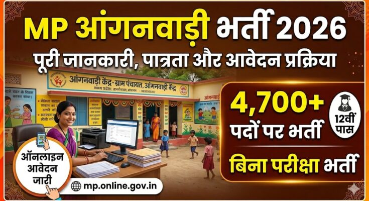MP Anganwadi Bharti 2026