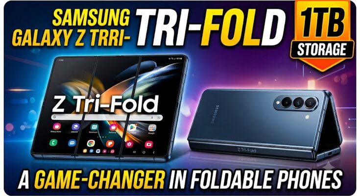 Samsung Galaxy Z Tri-Fold 1TB A Game-Changer in Foldable Phones